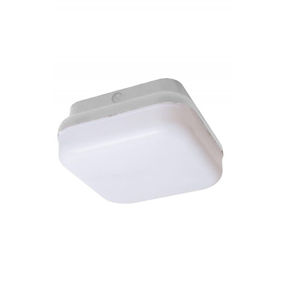 Wave Lighting 164FM-LR12W-WH-PC LED Marlex Guardian Ceiling or Wall Mount in White